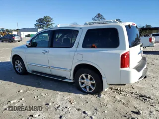 2007 Infiniti QX56 with VIN 5N3AA08CX7N800787, listed as a Copart auction lot 89390525 with 0 mi miles and Clean Title. Bid and sale history available at carsss.com. Image 2.