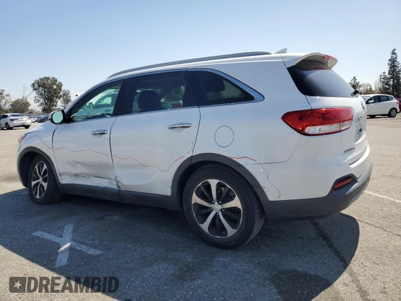 2016 Kia Sorento EX with VIN 5XYPH4A55GG001934, listed as a Copart auction lot 50178695 with 93,922 mi miles and Salvage Title. Bid and sale history available at DreamBid. Image 2.