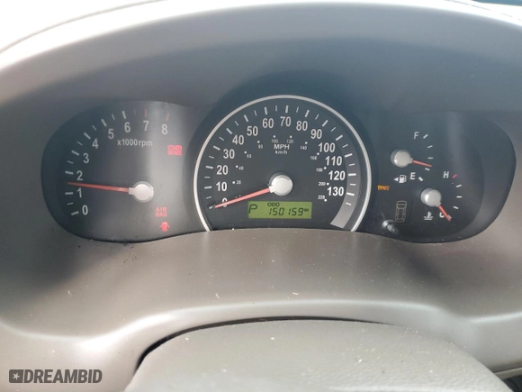 2006 Kia Sedona LX with VIN KNDMB233166049047, listed as a Copart auction lot 52493085 with 150,159 mi miles and Salvage Title. Bid and sale history available at carsss.com. Image 9.