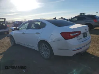 2015 Kia Cadenza Premium with VIN KNALN4D74F5168777, listed as a Copart auction lot 42695565 with Not Provided miles and Salvage Title. Bid and sale history available at carsss.com. Image 2.