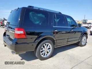 2017 Ford Expedition Limited z VIN 1FMJU1KT7HEA64780, wystawiony jako Copart lot #46847015 z przebiegiem 102 874 mil mil oraz Szkoda całkowita • Salvage title. Historia ofert i sprzedaży dostępna na DreamBid. Obrazek 3.