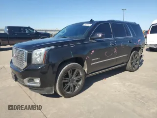 2016 GMC Yukon Denali with VIN 1GKS1CKJ9GR264731, listed as a Copart auction lot 48575125 with 175,109 mi miles and Salvage Title. Bid and sale history available at carsss.com. Image 1.