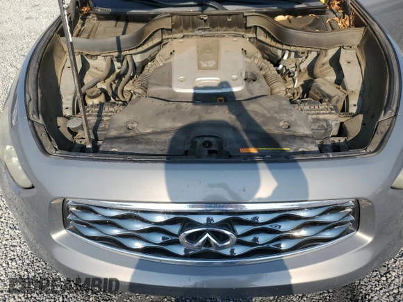 2010 Infiniti FX with VIN JN8AS1MW7AM851892, listed as a Copart auction lot 64990275 with 125,266 mi miles and Salvage title. Bid and sale history available at DreamBid. Image 12.
