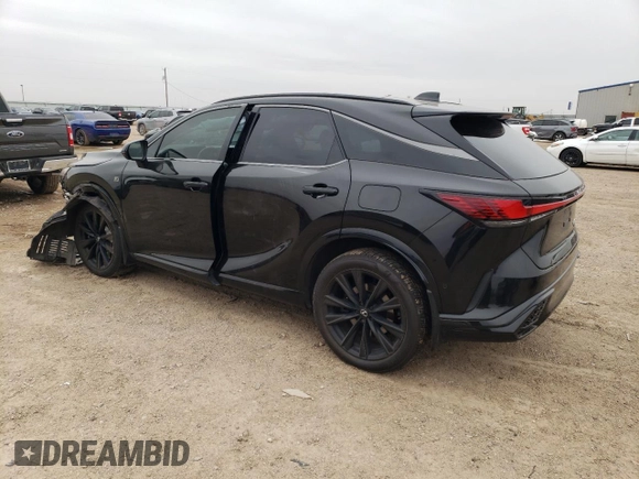 2024 Lexus RX with VIN 2T2BCMEAXRC014222, listed as a Copart auction lot 47892775 with Not Provided miles and Salvage Title. Bid and sale history available at carsss.com. Image 2.