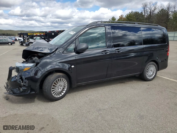 2017 Mercedes-Benz Metris Passenger Van with VIN WD4PG2EE3H3319743, listed as a Copart auction lot 49717164 with 91,127 mi miles and Salvage Title. Bid and sale history available at carsss.com. Image 1.