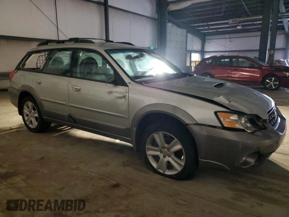 2005 Subaru Legacy Outback XT with VIN 4S4BP68C554325986, listed as a Copart auction lot 80477924 with 105,955 mi miles and Salvage title. Bid and sale history available at DreamBid. Image 4.