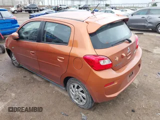 2018 Mitsubishi Mirage SE with VIN ML32A4HJ4JH012880, listed as a IAAI auction lot 42486804 with 28,468 mi miles and . Bid and sale history available at DreamBid. Image 3.