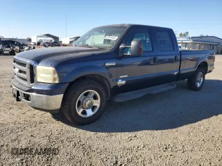 2007 Ford Super Duty F-250 XL with VIN 1FTSW20P27EA62819, listed as a Copart auction lot 82881444 with 244,004 mi miles and Salvage Title. Bid and sale history available at carsss.com. Image 1.