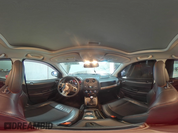 2017 Jeep Compass Sport with VIN 1C4NJCBB1HD141280, listed as a Copart auction lot 58989715 with 61,744 mi miles and Salvage title. Bid and sale history available at DreamBid. Image 15.