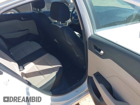 2021 Hyundai Accent SE with VIN 3KPC24A65ME137479, listed as a IAAI auction lot 41951290 with 32,636 mi miles and . Bid and sale history available at DreamBid. Image 8.