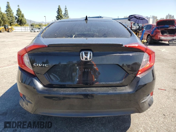 2016 Honda Civic Sedan EX-L with VIN 2HGFC1F74GH649190, listed as a Copart auction lot 50448425 with 73,667 mi miles and Salvage Title. Bid and sale history available at carsss.com. Image 6.