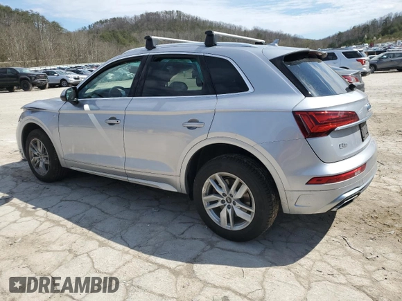 2022 Audi Q5 S line Premium z VIN WA1GAAFYXN2118948, wystawiony jako Copart lot #50617565 z przebiegiem Nie podano mil oraz Szkoda całkowita • Salvage title. Historia ofert i sprzedaży dostępna na DreamBid. Obrazek 2.