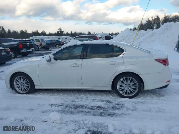 2013 Lexus GS 350 with VIN JTHCE1BL9D5005197, listed as a IAAI auction lot 41561420 with NaN miles. Bid and sale history available at carsss.com. Image 14.