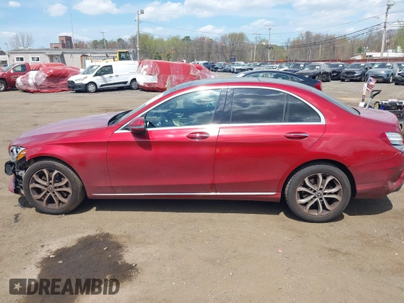 2017 Mercedes-Benz C 300 with VIN 55SWF4KB7HU231035, listed as a IAAI auction lot 42057097 with 58,123 mi miles and . Bid and sale history available at DreamBid. Image 14.