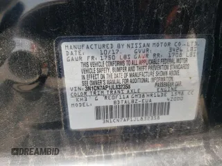 2018 Nissan Versa SV с VIN 3N1CN7AP1JL832358, выставлен на аукционе Copart как лот 58486085 с пробегом 121 125 миль миль и Списание • Salvage title. История ставок и продаж доступна на DreamBid. Изображение 12.