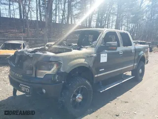 2013 Ford F-150 XL with VIN 1FTFW1ET2DFD39539, listed as a IAAI auction lot 41736604 with 160,085 mi miles. Bid and sale history available at carsss.com. Image 6.