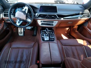 2018 BMW 7 Series M760i xDrive with VIN WBA7H6C5XJG614982, listed as a Copart auction lot 67186313 with 0 mi miles. Bid and sale history available at carsss.com. Image 8.