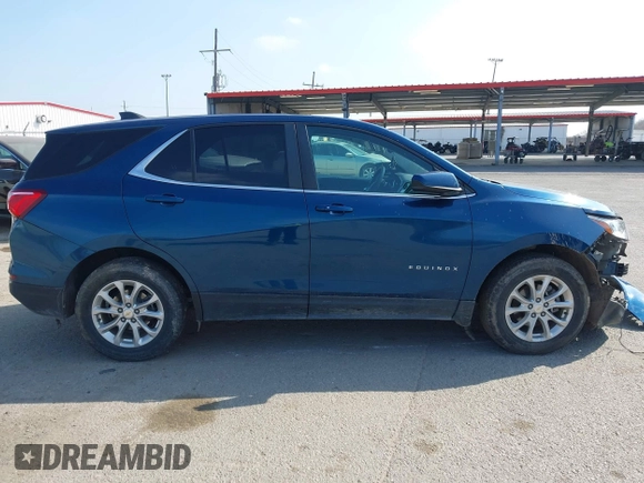 2021 Chevrolet Equinox LT z VIN 2GNAXKEV7M6146688, wystawiony jako IAAI lot #41542451 z przebiegiem 177 859 mil mil oraz . Historia ofert i sprzedaży dostępna na DreamBid. Obrazek 12.