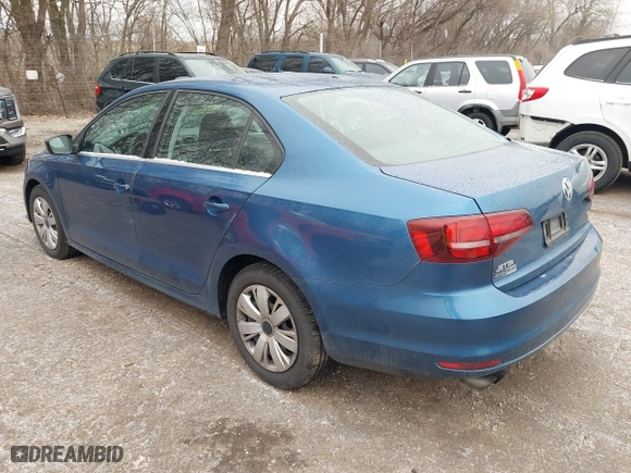 2017 Volkswagen Jetta 1.4T S with VIN 3VW167AJ2HM370018, listed as a IAAI auction lot 41540944 with 78,458 mi miles. Bid and sale history available at carsss.com. Image 3.