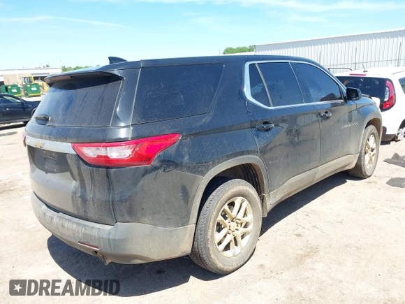 2020 Chevrolet Traverse LS с VIN 1GNERFKW9LJ167429, выставлен на аукционе IAAI как лот 42163729 с пробегом 98 083 миль миль и . История ставок и продаж доступна на DreamBid. Изображение 4.