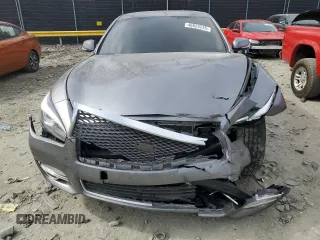 2019 Infiniti Q70 Luxe with VIN JN1BY1AR9KM585437, listed as a Copart auction lot 46824235 with 35,488 mi miles and Salvage Title. Bid and sale history available at DreamBid. Image 5.