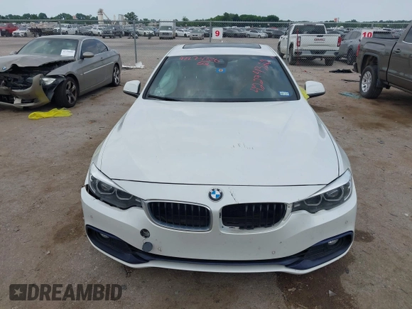 2019 BMW 4 Series 430i with VIN WBA4J1C53KBM14633, listed as a IAAI auction lot 42274320 with 70,460 mi miles and . Bid and sale history available at DreamBid. Image 12.