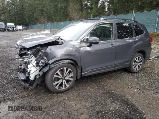 2021 Subaru Forester Limited with VIN JF2SKAUC6MH540345, listed as a Copart auction lot 45773295 with 20,291 mi miles and Salvage Title. Bid and sale history available at carsss.com. Image 1.