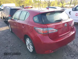 2012 Lexus CT CT 200h with VIN JTHKD5BH1C2072278, listed as a IAAI auction lot 42013285 with 116,970 mi miles and . Bid and sale history available at carsss.com. Image 3.