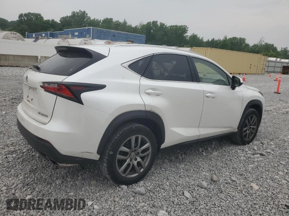 2015 Lexus NX 200t with VIN JTJBARBZ1F2034948, listed as a Copart auction lot 60668105 with 80,749 mi miles and Salvage title. Bid and sale history available at DreamBid. Image 3.