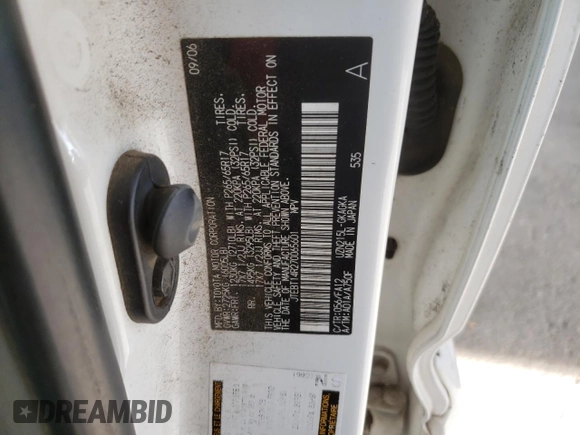 2007 Toyota 4Runner SR5 with VIN JTEBT14R270065601, listed as a Copart auction lot 47320325 with 208,305 mi miles and Salvage Title. Bid and sale history available at DreamBid. Image 15.