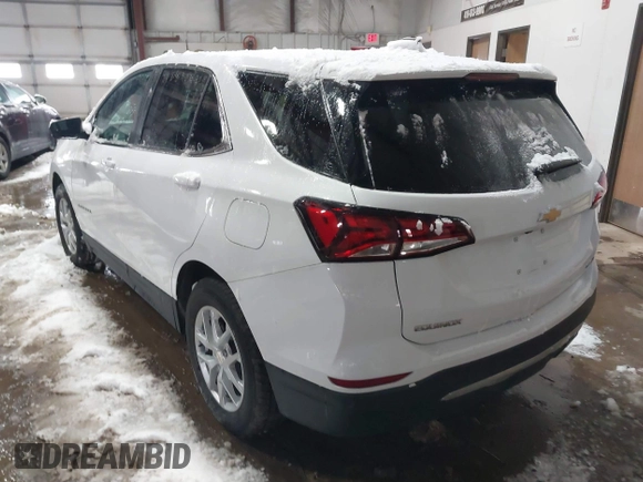 2024 Chevrolet Equinox LT with VIN 3GNAXUEGXRS152409, listed as a IAAI auction lot 41630575 with 4,853 mi miles. Bid and sale history available at carsss.com. Image 3.