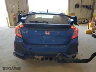 2018 Honda Civic Type R Touring with VIN SHHFK8G78JU203628, listed as a Copart auction lot 52239215 with 43,339 mi miles and Salvage Title. Bid and sale history available at carsss.com. Image 6.