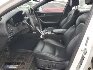 2020 Kia Stinger GT-Line with VIN KNAE15LAXL6072472, listed as a Copart auction lot 43606355 with 45,934 mi miles and Salvage Title. Bid and sale history available at DreamBid. Image 7.