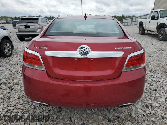 2013 Buick LaCrosse Touring with VIN 1G4GJ5G37DF309732, listed as a Copart auction lot 53689775 with 138,065 mi miles and Salvage title. Bid and sale history available at DreamBid. Image 6.