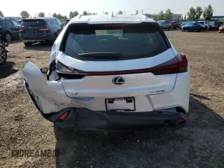 2022 Lexus UX 250h with VIN JTHP9JBH1N2060859, listed as a Copart auction lot 61948845 with 44,567 mi miles and Salvage title. Bid and sale history available at DreamBid. Image 6.