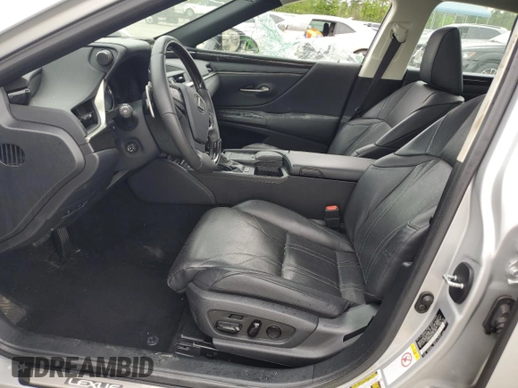 2019 Lexus ES 350 with VIN 58ABZ1B10KU013325, listed as a Copart auction lot 54119185 with 33,497 mi miles and Salvage Title. Bid and sale history available at DreamBid. Image 7.