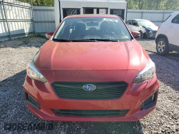 2019 Subaru Impreza Special Sports with VIN 4S3GKAM65K3605288, listed as a Copart auction lot 54661485 with 20,135 mi miles and Salvage title. Bid and sale history available at DreamBid. Image 5.