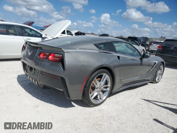 2016 Chevrolet Corvette Z51 3LT z VIN 1G1YL2D78G5100253, wystawiony jako Copart lot #76594944 z przebiegiem Nie podano mil oraz Nie do naprawy • Non repairable. Historia ofert i sprzedaży dostępna na DreamBid. Obrazek 3.
