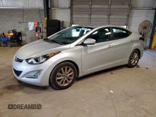 2015 Hyundai Elantra SE with VIN 5NPDH4AE4FH635634, listed as a Copart auction lot 65440725 with 53,802 mi miles and Salvage title. Bid and sale history available at DreamBid. Image 1.