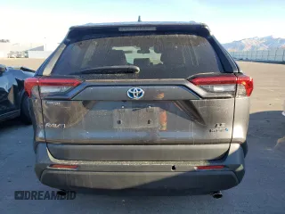 2021 Toyota RAV4 Hybrid LE with VIN 4T3MWRFV2MU020646, listed as a Copart auction lot 75731394 with 14,213 mi miles and Salvage Title. Bid and sale history available at carsss.com. Image 6.