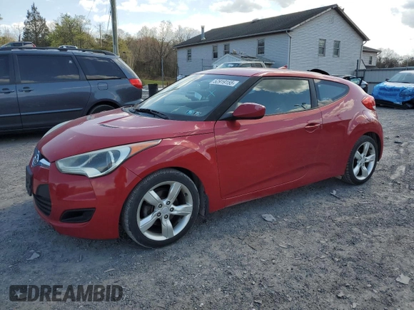 2014 Hyundai Veloster with VIN KMHTC6AD8EU184334, listed as a Copart auction lot 52919155 with 141,817 mi miles and Clean Title. Bid and sale history available at carsss.com. Image 1.