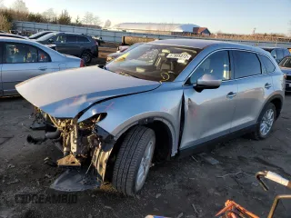 2016 Mazda CX-9 Sport with VIN JM3TCBBYXG0109313, listed as a Copart auction lot 67985372 with 49,815 mi miles. Bid and sale history available at carsss.com. Image 1.