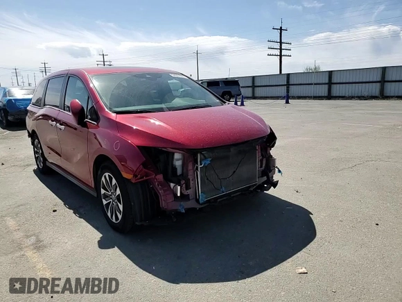 2022 Honda Odyssey EX-L с VIN 5FNRL6H76NB017297, выставлен на аукционе Copart как лот 54061605 с пробегом 52 854 миль миль и Списание • Salvage title. История ставок и продаж доступна на DreamBid. Изображение 15.
