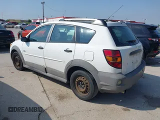 2005 Pontiac Vibe with VIN 5Y2SL638X5Z482631, listed as a IAAI auction lot 42052201 with 1 mi miles. Bid and sale history available at carsss.com. Image 3.
