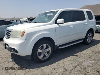 2013 Honda Pilot EX-L with VIN 5FNYF3H72DB003915, listed as a Copart auction lot 61787485 with 158,068 mi miles and Salvage title. Bid and sale history available at DreamBid. Image 1.