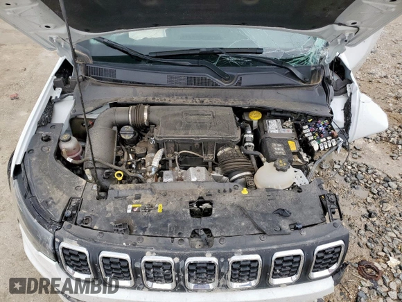 2024 Jeep Compass Sport with VIN 3C4NJDAN2RT114666, listed as a Copart auction lot 60560255 with 28,366 mi miles and Salvage title. Bid and sale history available at DreamBid. Image 12.