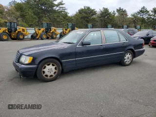 1996 Mercedes-Benz S with VIN WDBGA51E1TA295366, listed as a Copart auction lot 54743804 with 113,054 mi miles and Non Repairable. Bid and sale history available at DreamBid. Image 1.