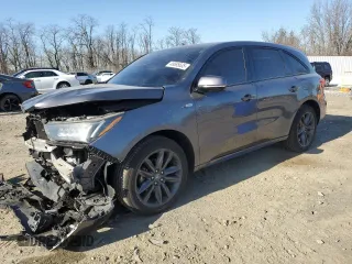 2019 Acura MDX Technology with VIN 5J8YD4H00KL016897, listed as a Copart auction lot 49585635 with 77,427 mi miles and Salvage title. Bid and sale history available at DreamBid. Image 1.