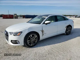 2021 Audi A6 Premium Plus with VIN WAUE8AF24MN031836, listed as a Copart auction lot 48122435 with 9,751 mi miles and Non Repairable. Bid and sale history available at carsss.com. Image 1.