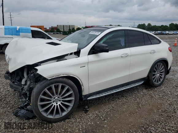 2016 Mercedes-Benz GLE 450 AMG with VIN 4JGED6EB0GA007067, listed as a Copart auction lot 60425575 with Not provided miles and Salvage title. Bid and sale history available at DreamBid. Image 1.